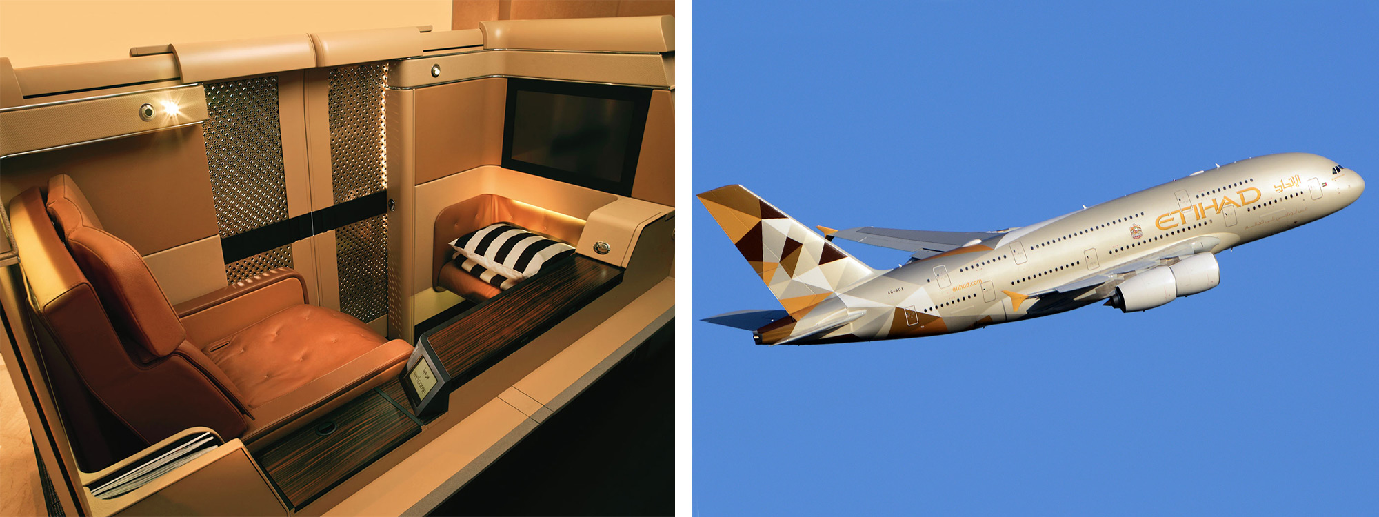Interiors in motion division: Etihad Airways
